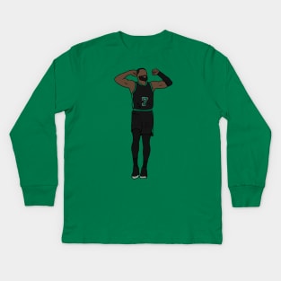 Jaylen Brown Flex Kids Long Sleeve T-Shirt